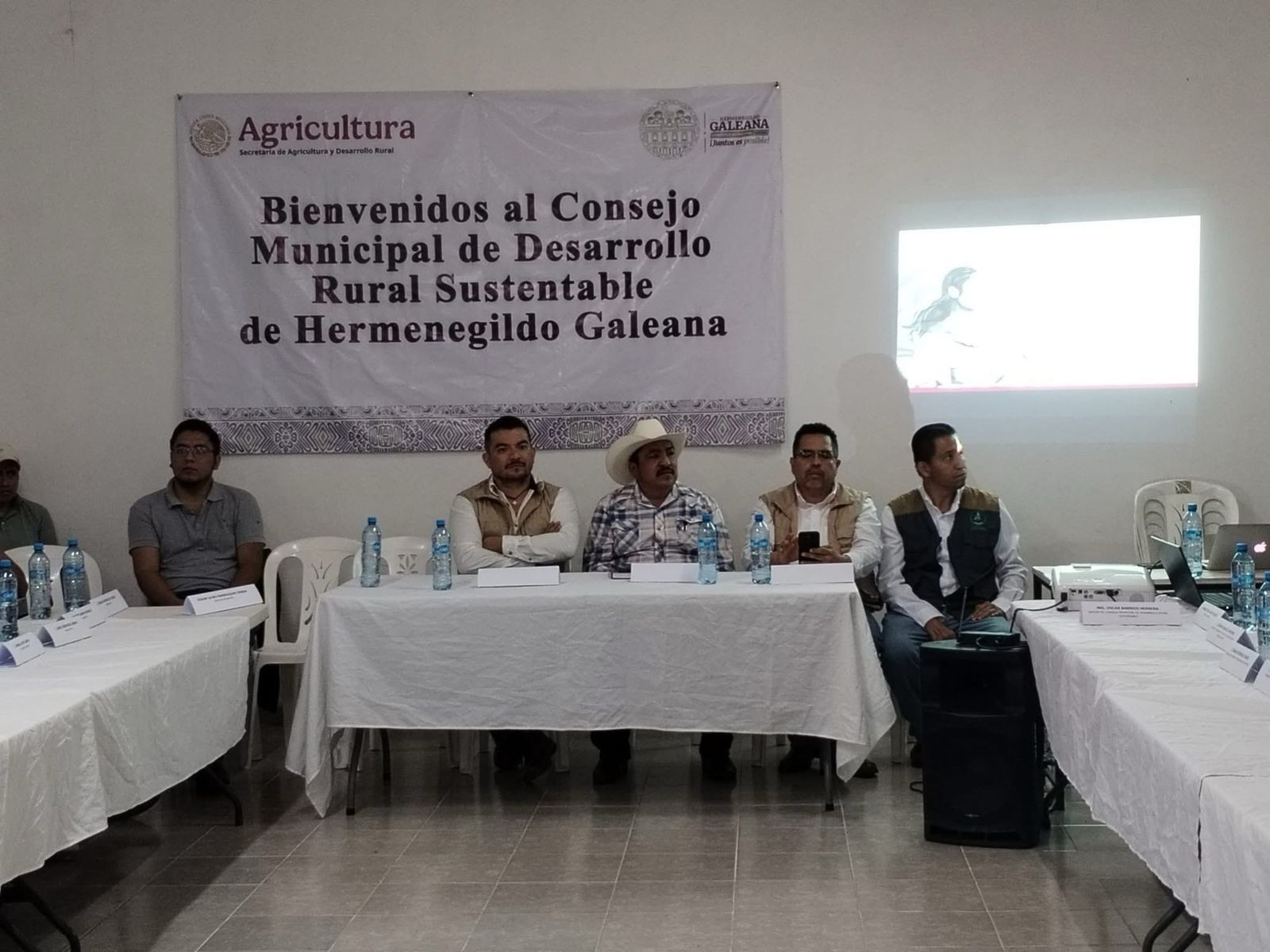 Toma de protesta del Presidente del Consejo Municipal de Desarrollo Rural Sustentable de Hermenegildo Galeana.